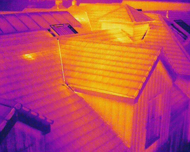 Thermal Imaging Roof Survey Image Newcastle-under-Lyme